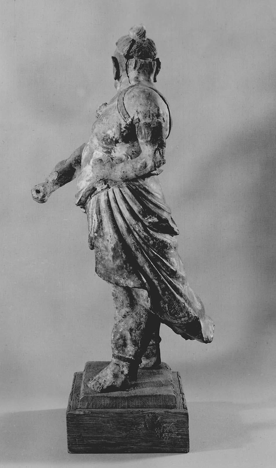 Museum of Fine Arts Boston Song Dynasty The guardian king, Virupaksa 波士顿美术博物馆 宋代夹纻广目天王造像侧面.jpg