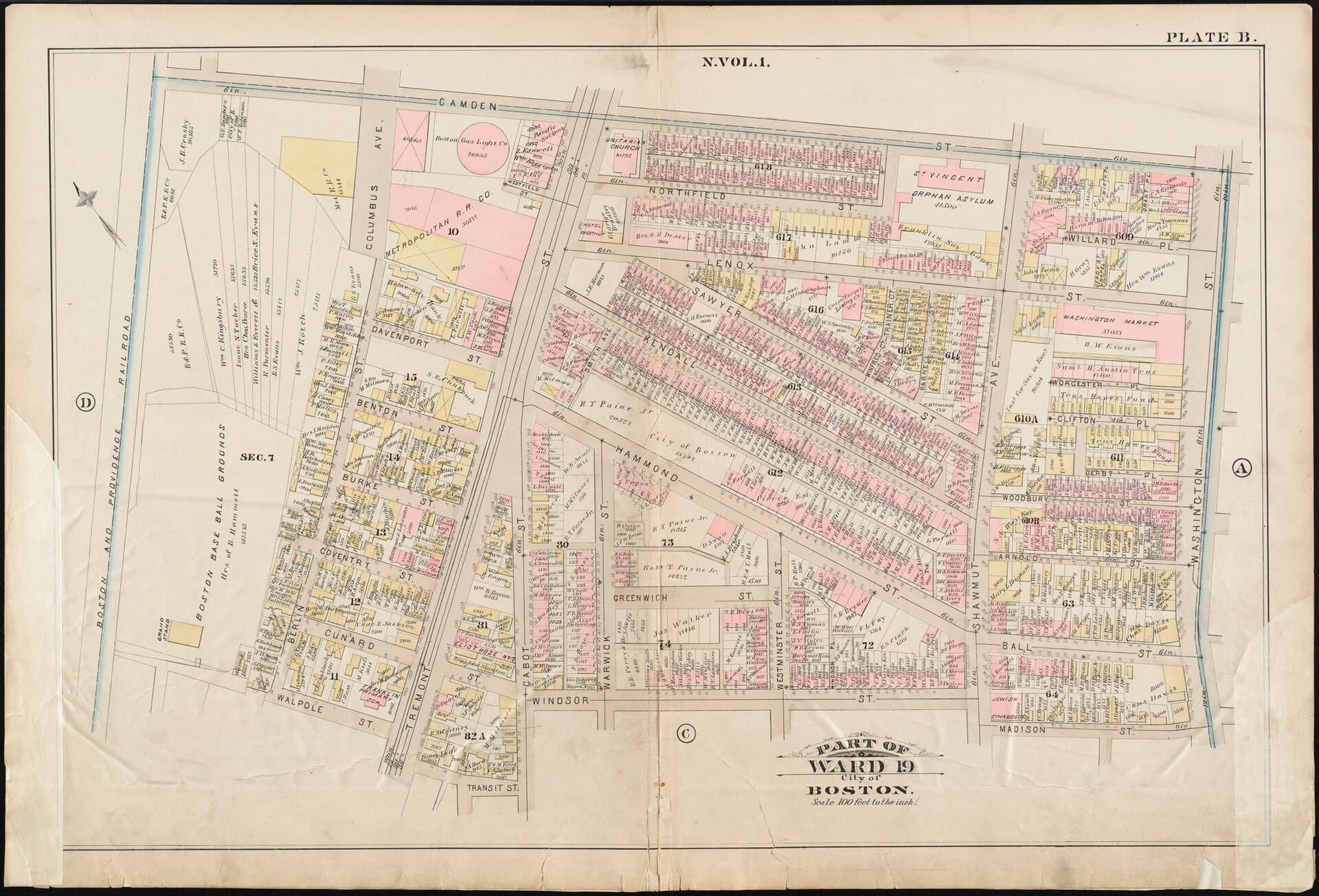 Atlas of the city of Boston - Roxbury - plate B (19832456476).jpg