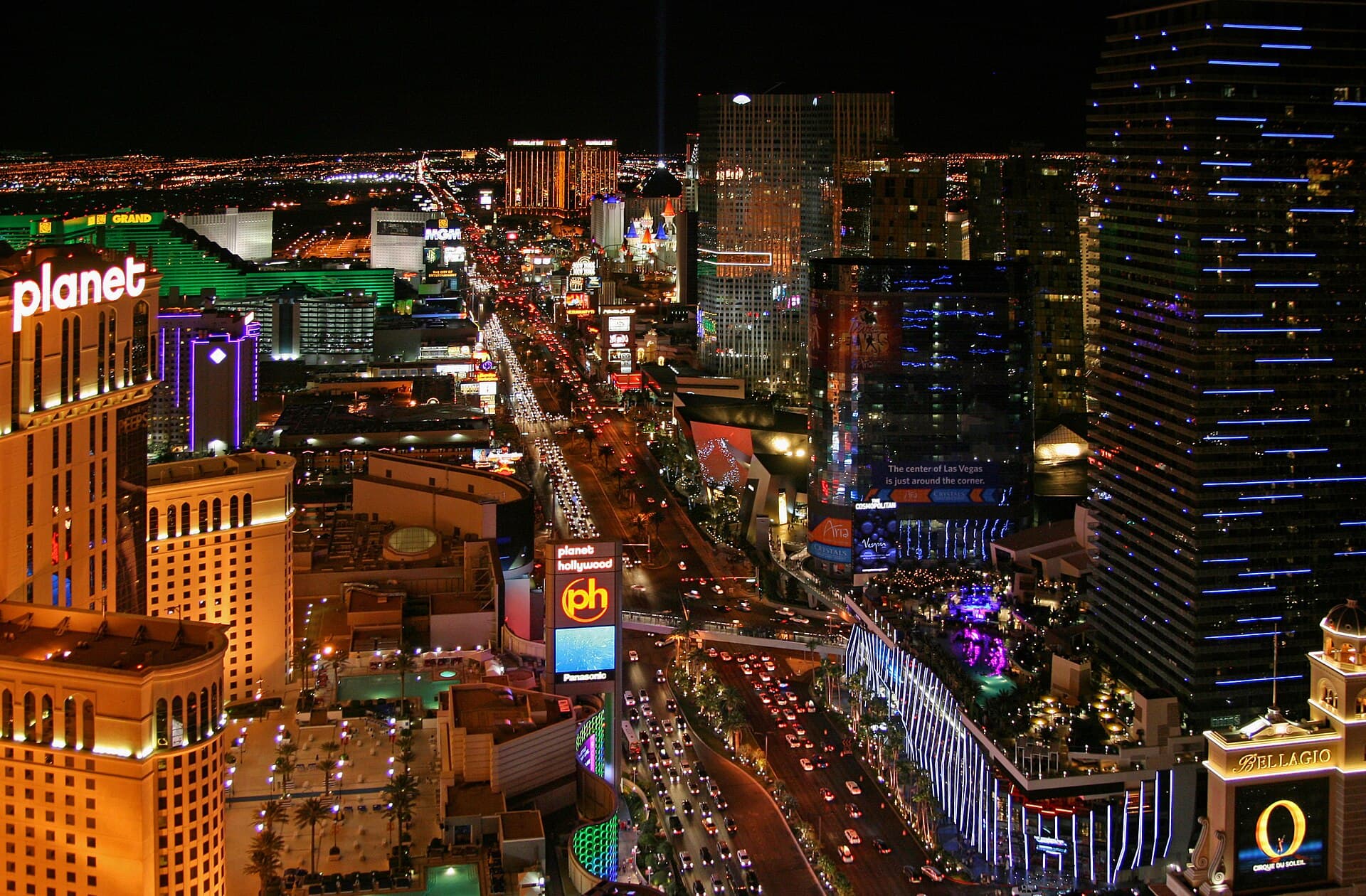 Las Vegas Strip at night, 2012.jpg