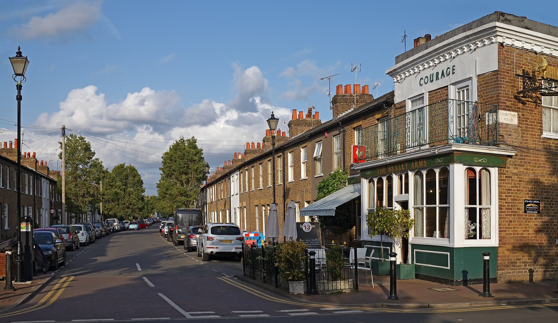 The corner of Vansittart road and Bexley st. Windsor, UK.jpg