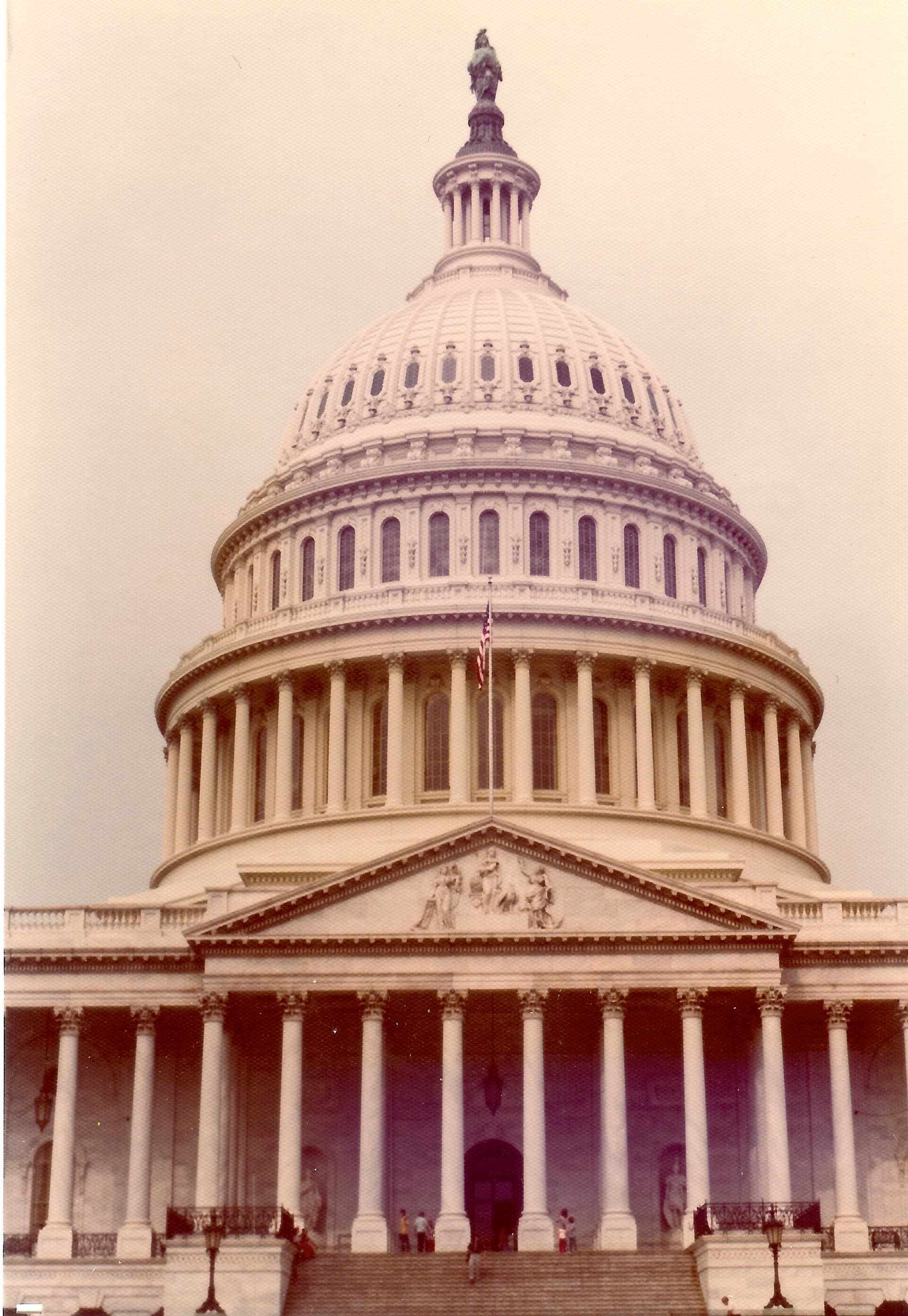 Washington D C August 1975 - Capitol Dome.jpg
