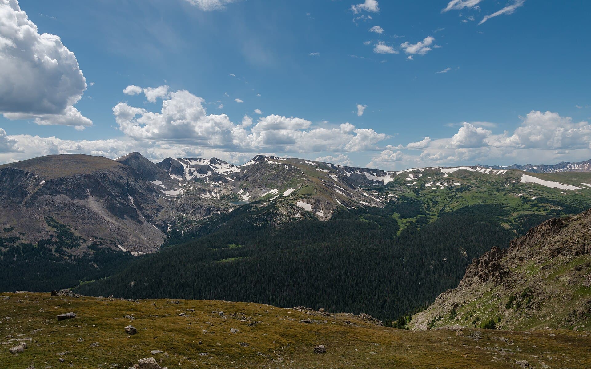 Rocky Mountains around Mount Ida, Rocky Mountains National Park 20110824 1.jpg